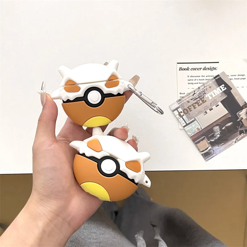 Pokemon Ball Cubone For Airpods 4 Case Cover,3D Cartoon Anime Shockproof Silicone Earphone Cover For Airpods Pro 2 Case Funda
Pokemon Ball Cubone For Airpods 4 Case Cover,3D Cartoon Anime Shockproof Silicone Earphone Cover For Airpods Pro 2 Case Funda