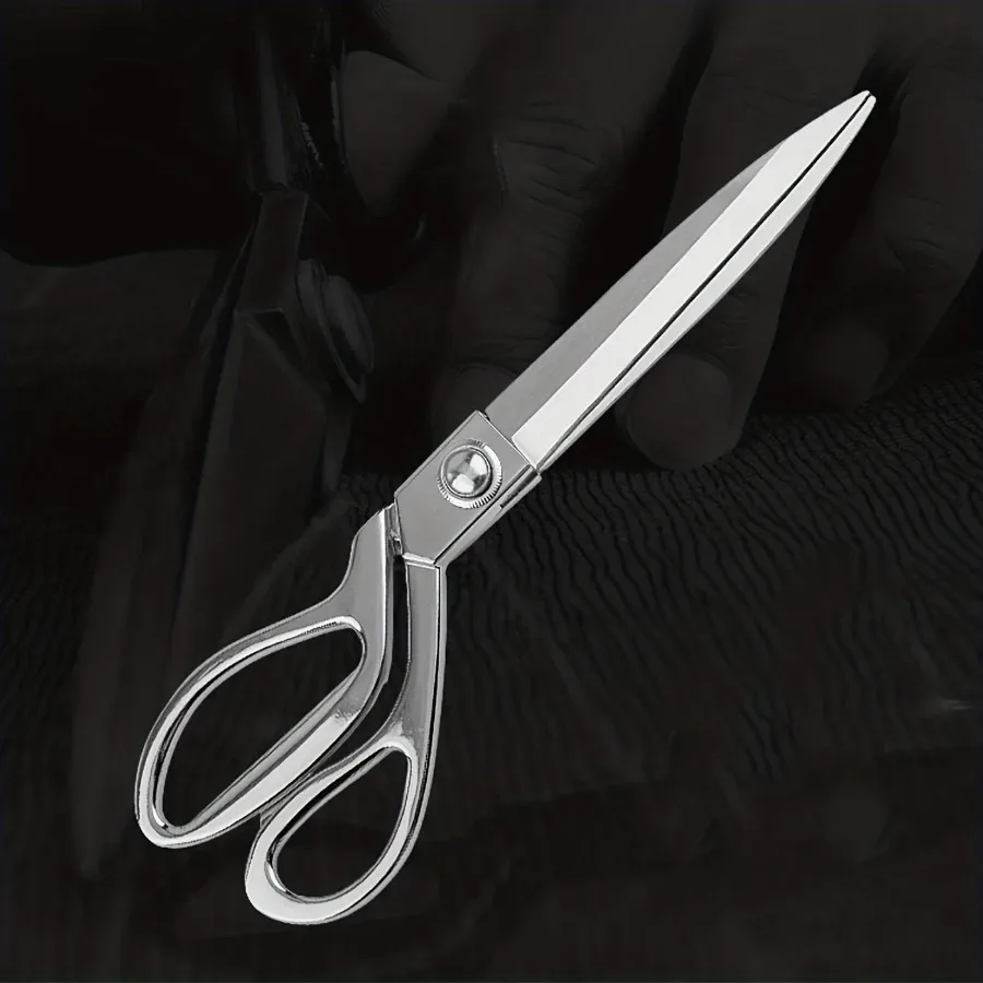 One Pair Of Scissors Stainless Steel Silvery Scissors For Office Home And Sewing 7.8inch
One Pair Of Scissors Stainless Steel Silvery Scissors For Office Home And Sewing 7.8inch