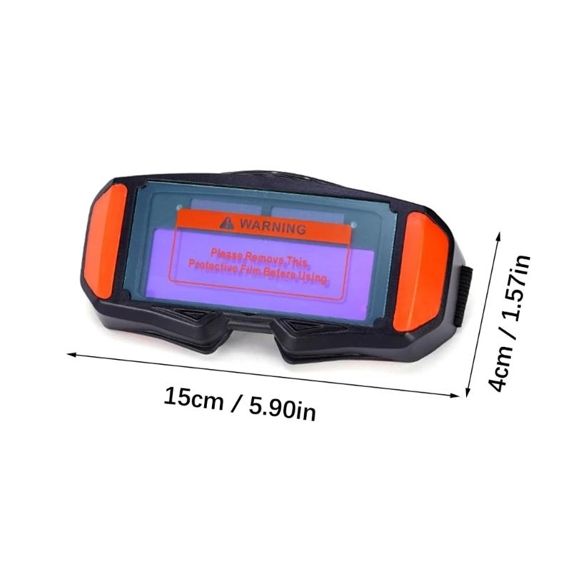 Fast Darkening Welding Glasses Not Slip Designs Metalworking Safety Goggles
Fast Darkening Welding Glasses Not Slip Designs Metalworking Safety Goggles
