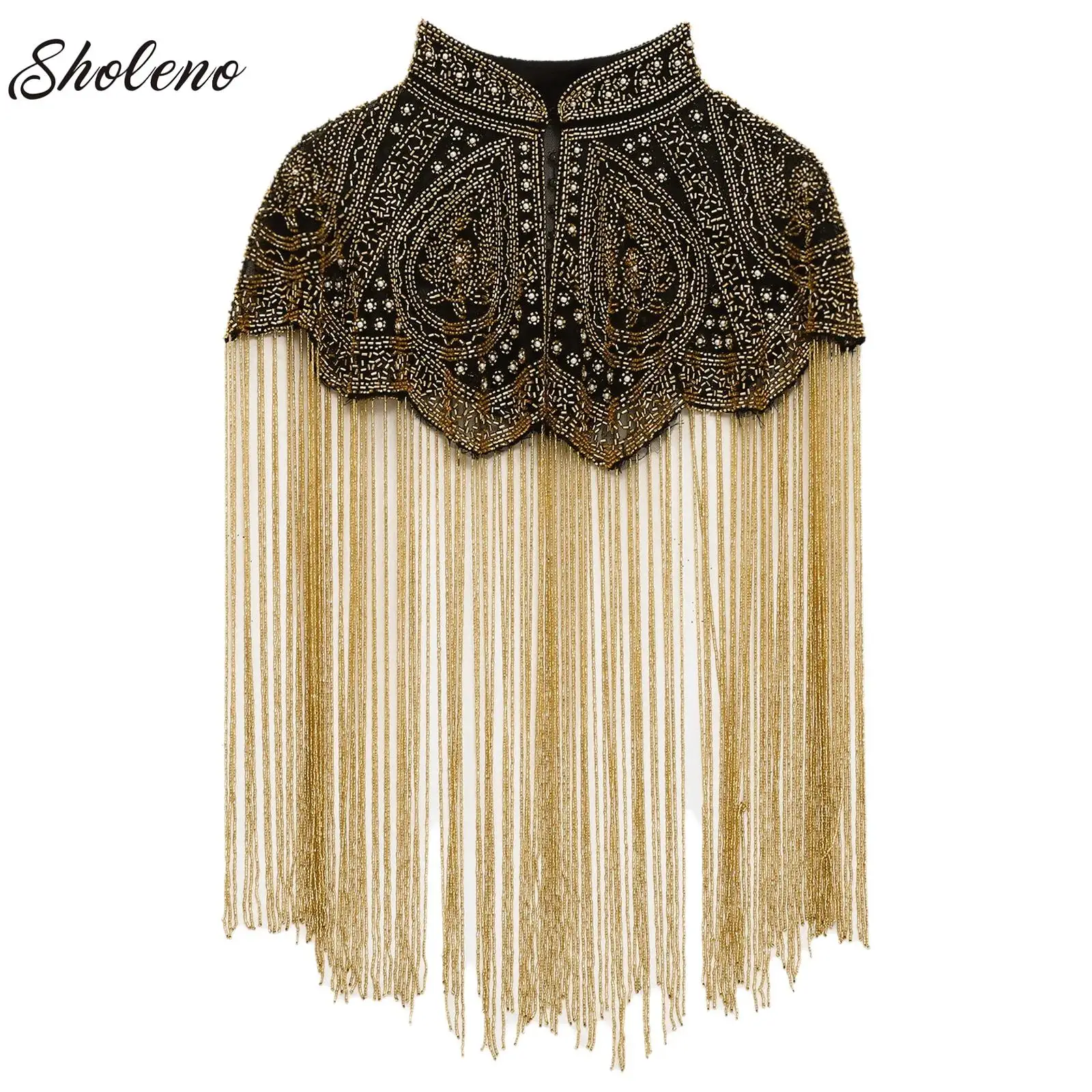 Indian Shawl Heavy Industry Beaded Shawl Long Tassel Cloud Shoulder Handmade Fashion Show Top Ancient Style Shawl Women Top Cape
Indian Shawl Heavy Industry Beaded Shawl Long Tassel Cloud Shoulder Handmade Fashion Show Top Ancient Style Shawl Women Top Cape