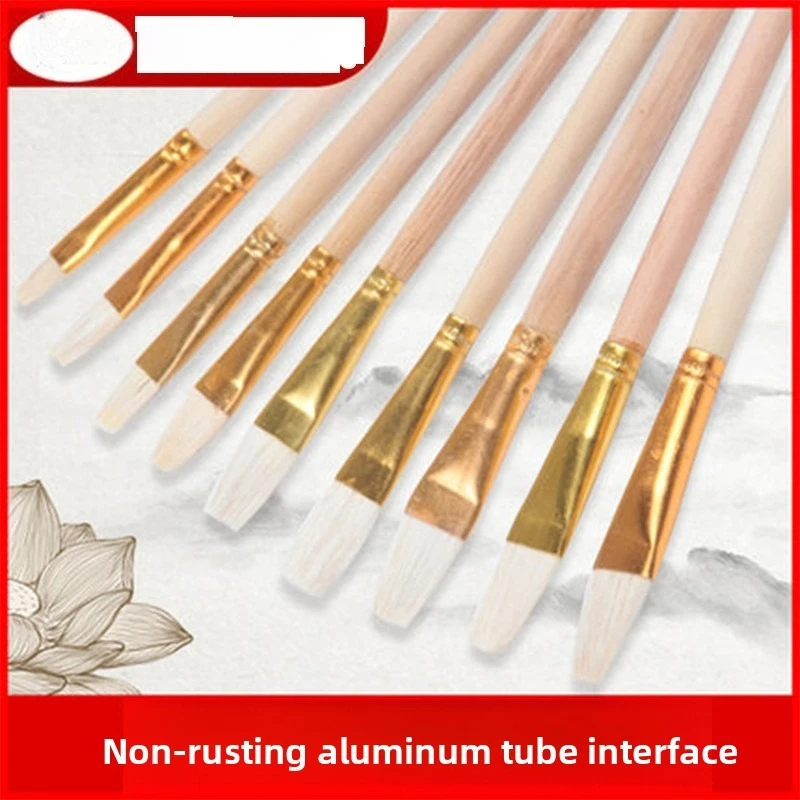 12 pieces set Wool hair Painting Pen NO/P/S/T Pen Wool Pen Oil Brush Craft Ceramic Painting Brush acrylic paint art supplies
12 pieces set Wool hair Painting Pen NO/P/S/T Pen Wool Pen Oil Brush Craft Ceramic Painting Brush acrylic paint art supplies