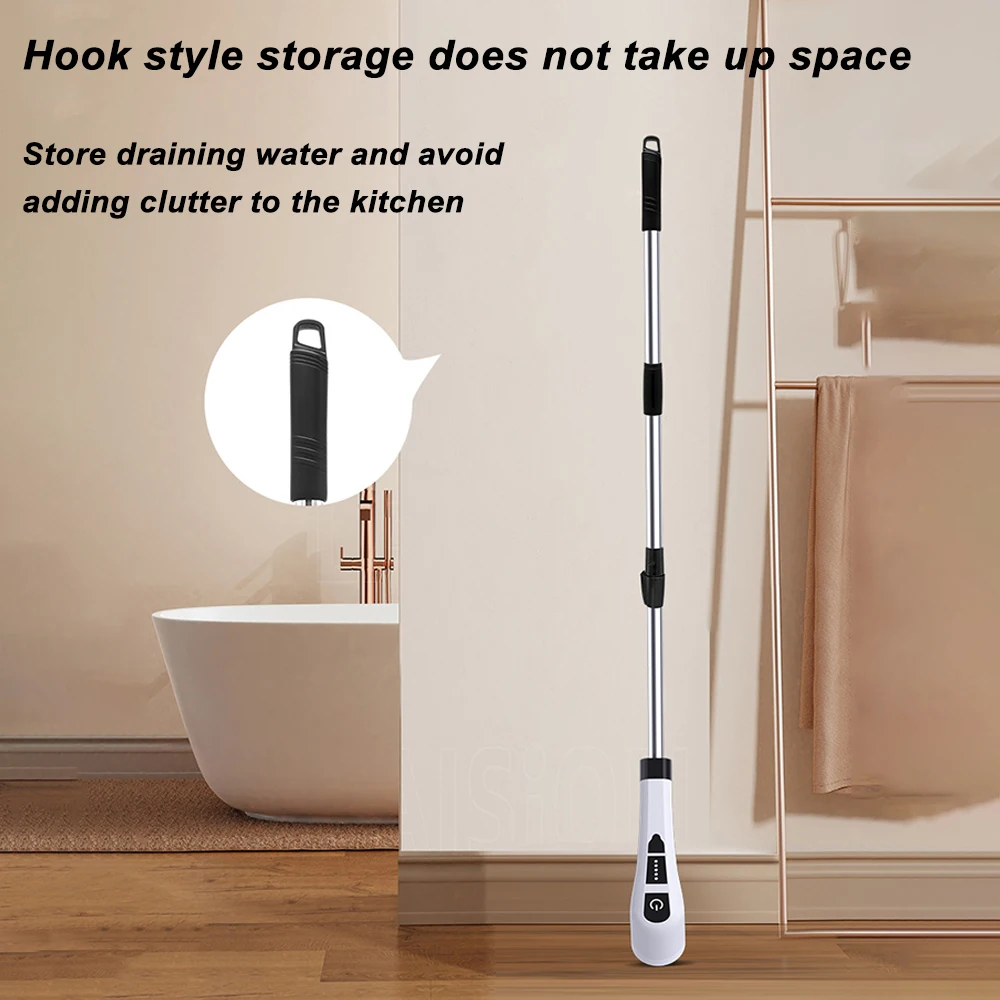 Electric Cleaning Brush Electric Rotary Floor Scrubber Wireless Electric Rotary Scrubber for Living Room Bathroom Floor Tile
Electric Cleaning Brush Electric Rotary Floor Scrubber Wireless Electric Rotary Scrubber for Living Room Bathroom Floor Tile