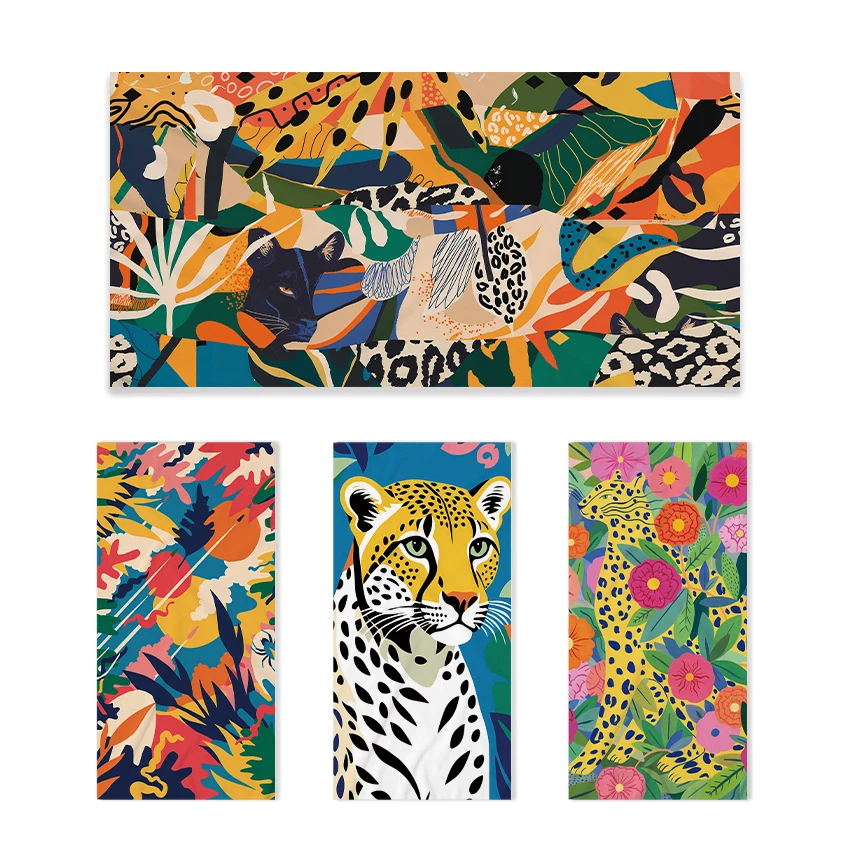 Beach Towel Cheetah Design Printed One Piece Anime Bath Towel 75x150cm Bathroom Shower Washcloth Home Decor
Beach Towel Cheetah Design Printed One Piece Anime Bath Towel 75x150cm Bathroom Shower Washcloth Home Decor