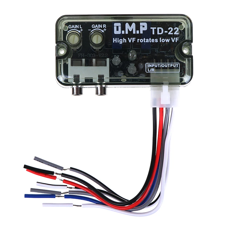Auto Car Audio Converter 12V RCA Stereo High To Low Adjustable Converter Adapter
Auto Car Audio Converter 12V RCA Stereo High To Low Adjustable Converter Adapter
