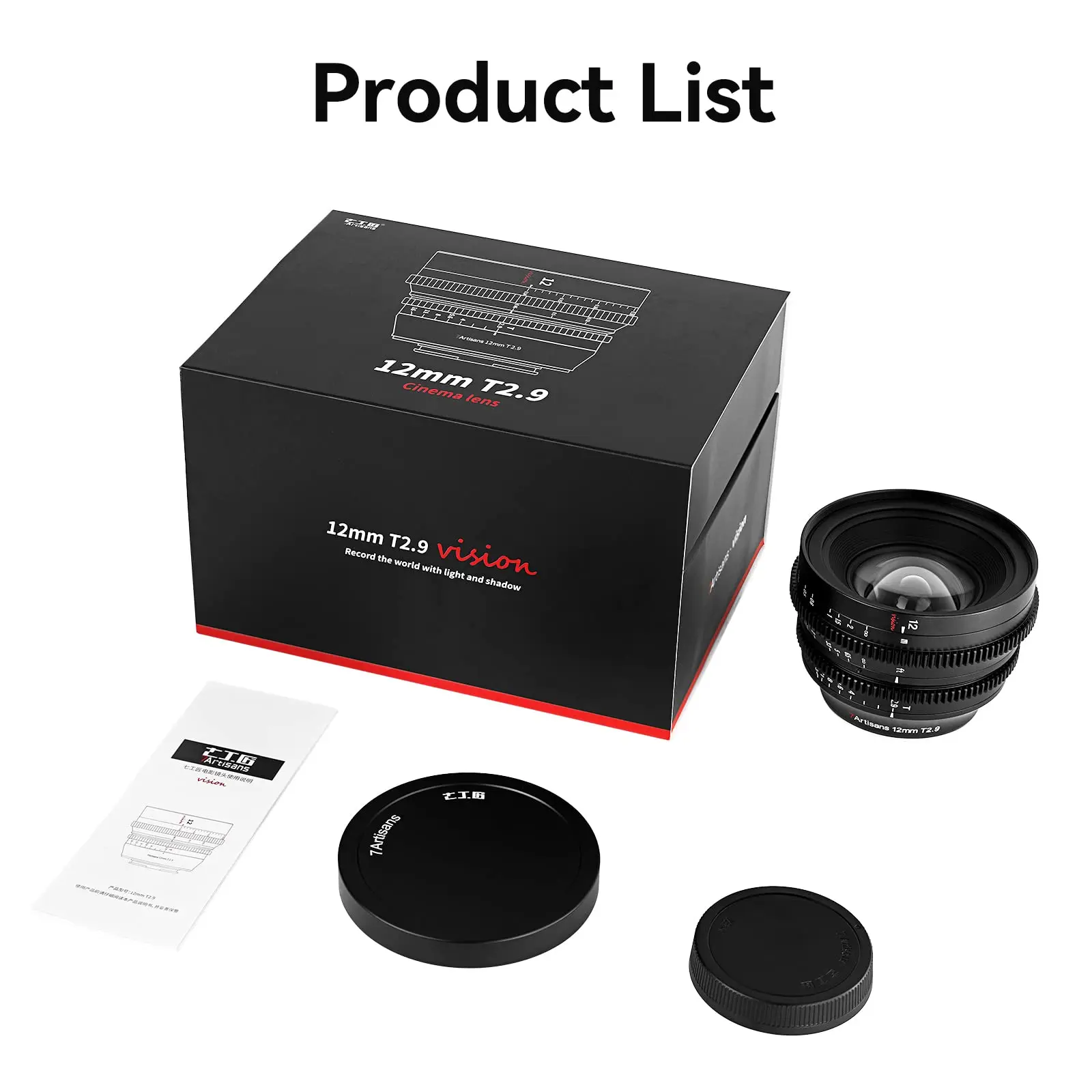 7artisans 12mm T2.9 APS-C MF Cine Lens Ultra Wide Angle Manual Focus Lens for Sony E Fuji X M43 Canon EOS-RF Nikon Z L-Mount
7artisans 12mm T2.9 APS-C MF Cine Lens Ultra Wide Angle Manual Focus Lens for Sony E Fuji X M43 Canon EOS-RF Nikon Z L-Mount