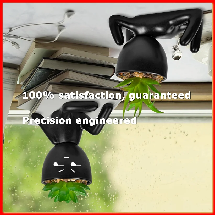 4PCS Artificial , Mini Potted Ceramic Decor, Human Shaped Black Pots Small Pots-A79M
4PCS Artificial , Mini Potted Ceramic Decor, Human Shaped Black Pots Small Pots-A79M