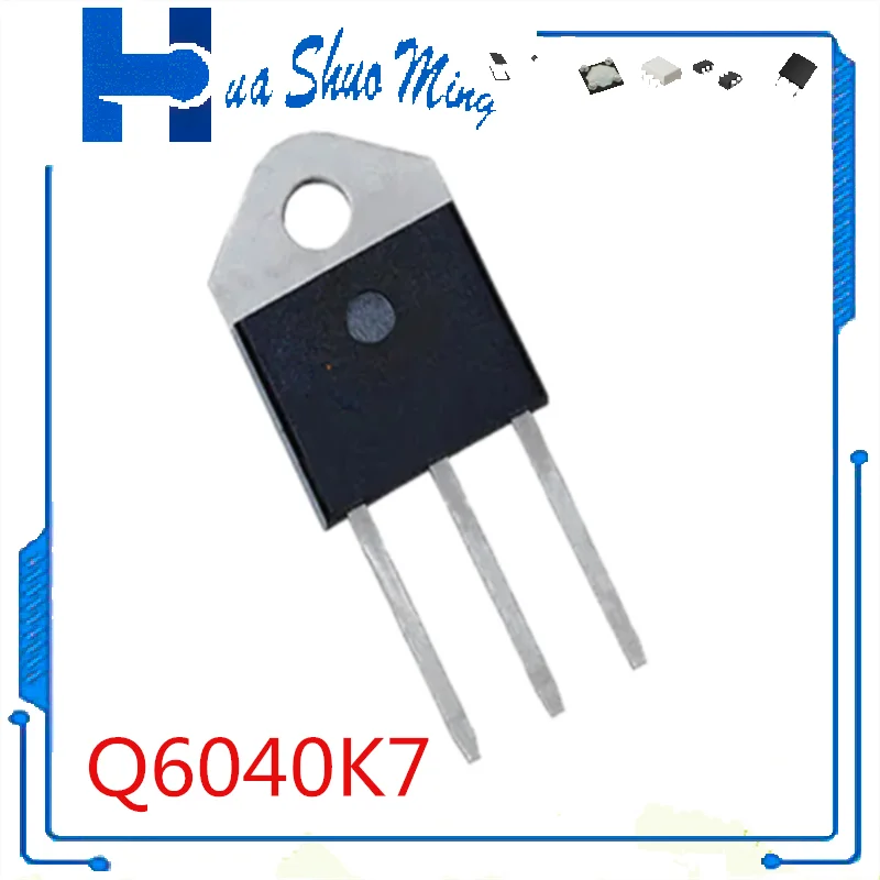 5Pcs/Lot Q6040K7 TO-218 600V 40A
5Pcs/Lot Q6040K7 TO-218 600V 40A