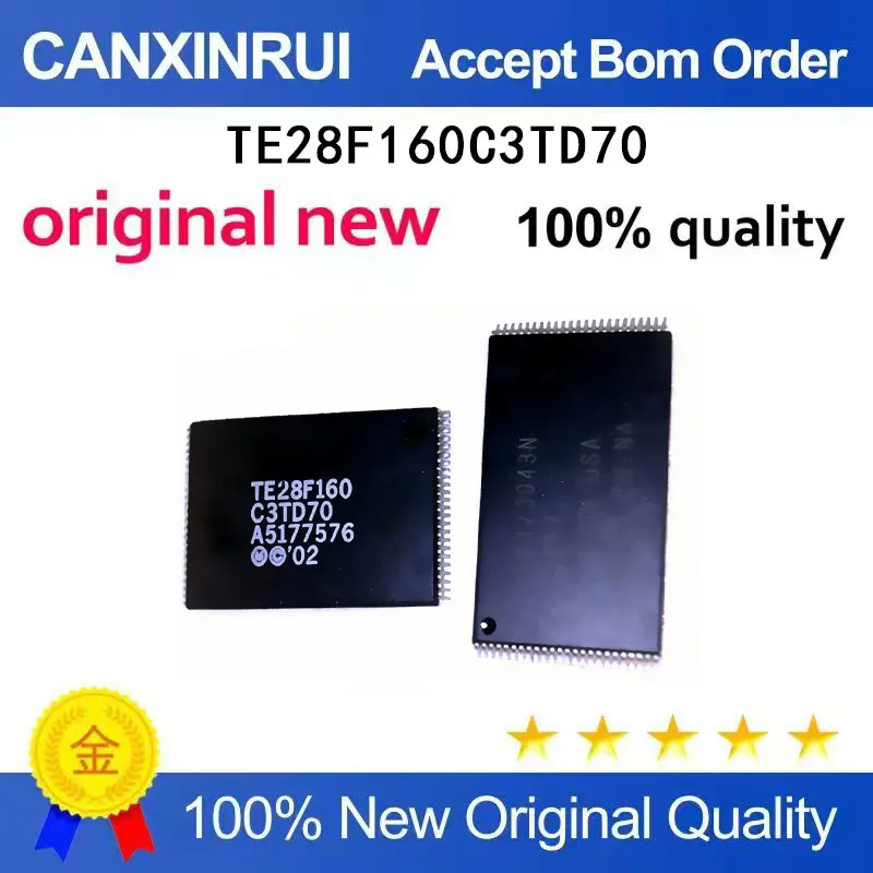 (5-100 pieces)Brand new original TE28F160C3TD70 TSOP spot chip IC
(5-100 pieces)Brand new original TE28F160C3TD70 TSOP spot chip IC