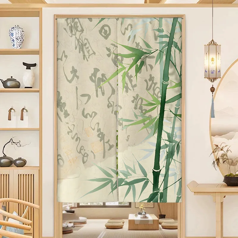 Китайская зеленая бамбуковая занавеска-норен для дверей, льняная, половинная, для кухни, прихожей, разделитель пространства. Простая установка, улучшает эстетику пространства.
Китайская зеленая бамбуковая занавеска-норен для дверей, льняная, половинная, для кухни, прихожей, разделитель пространства. Простая установка, улучшает эстетику пространства.