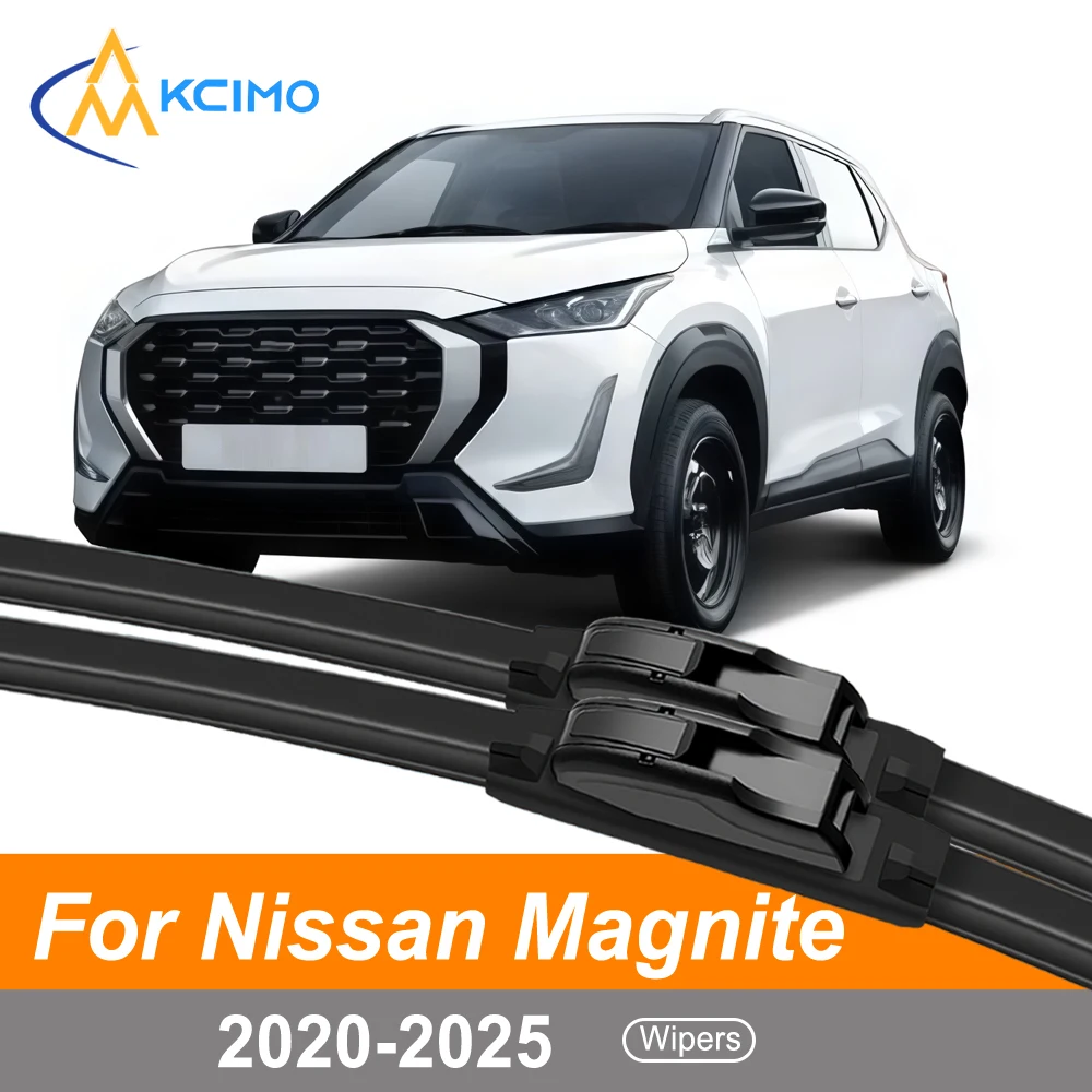 Complete Set of 2 Premium Wiper Blades For Nissan Magnite DD0 2020-2025 Easy Installation Quiet & Clean Wiping in Rain/Snow
Complete Set of 2 Premium Wiper Blades For Nissan Magnite DD0 2020-2025 Easy Installation Quiet & Clean Wiping in Rain/Snow