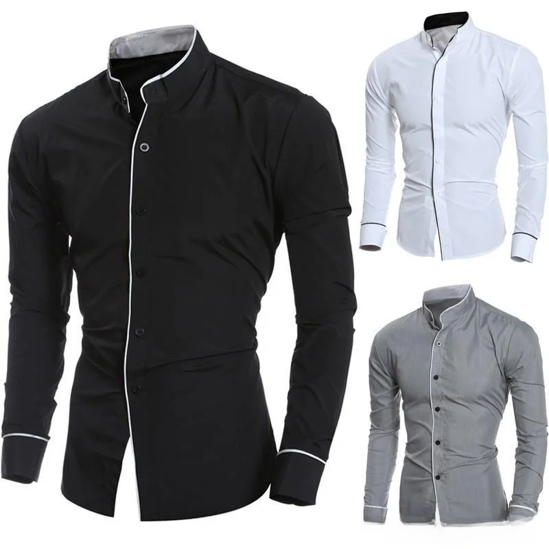 Men's Long Sleeve Base Shirt Non-iron Treatment Resistant to Deformation Simple Style Pure Color Inner Wear Casual Shirt
Men's Long Sleeve Base Shirt Non-iron Treatment Resistant to Deformation Simple Style Pure Color Inner Wear Casual Shirt
