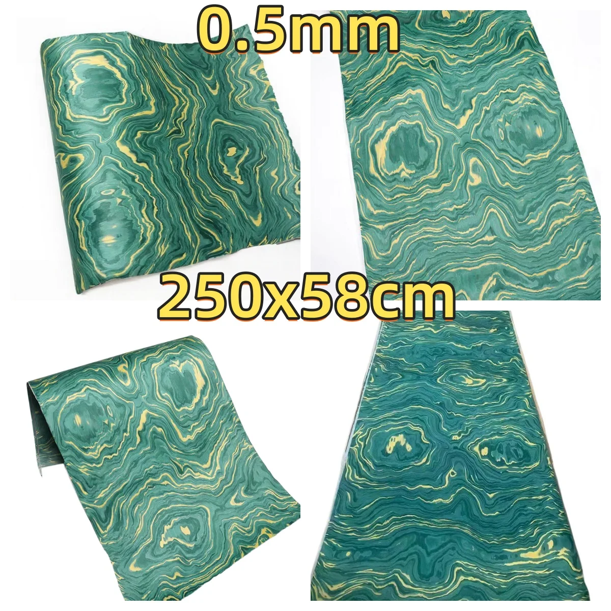 Peacock Gilt Tech Veneer, 0.4-0.5mm, 250x58cm, For Drum Shell Decoration & Model Making.(Backing Non-woven Fabric)
Peacock Gilt Tech Veneer, 0.4-0.5mm, 250x58cm, For Drum Shell Decoration & Model Making.(Backing Non-woven Fabric)