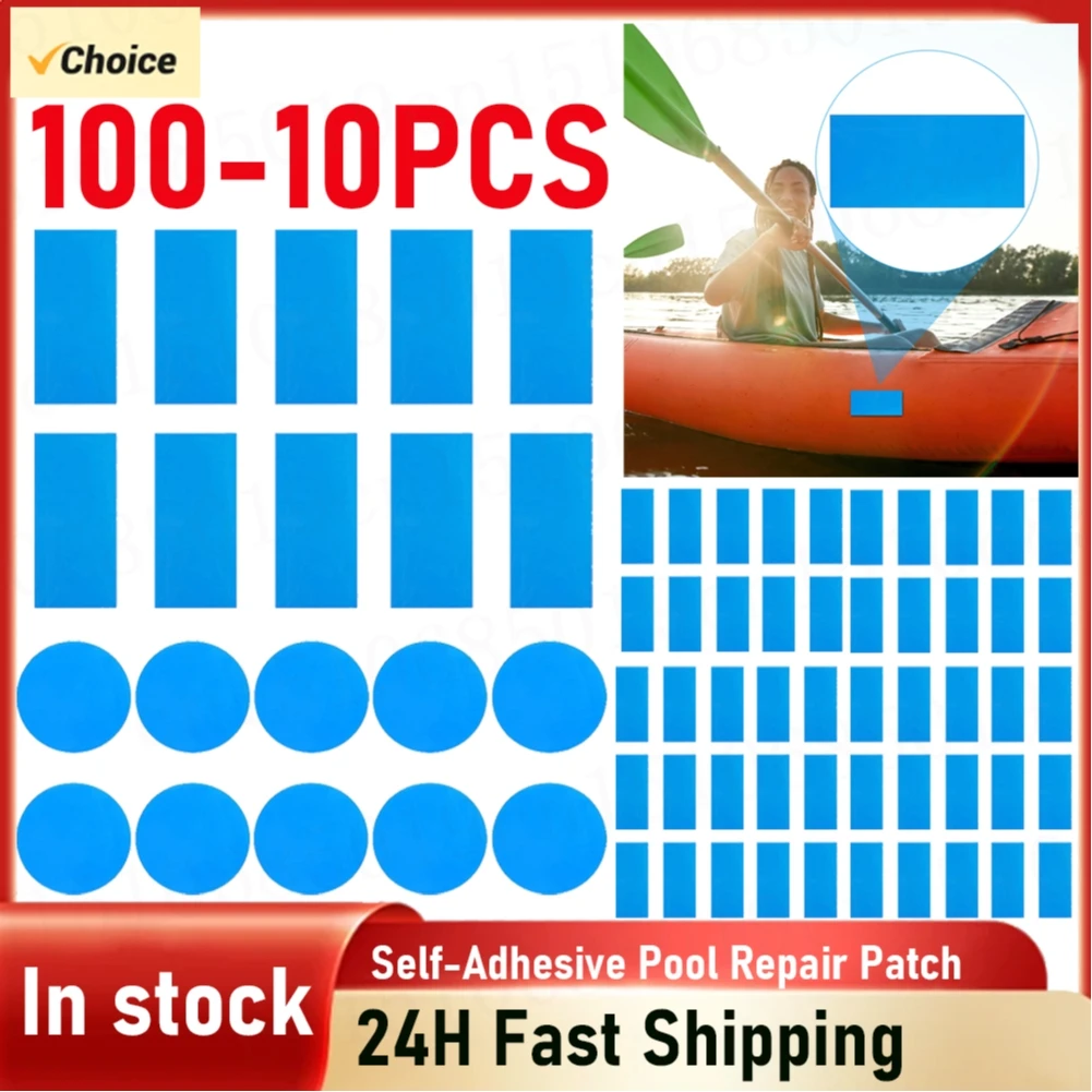 10 шт. комплект для ремонта бассейна, самоклеящиеся ПВХ, многофункциональные принадлежности для надувных лодок
10 шт. комплект для ремонта бассейна, самоклеящиеся ПВХ, многофункциональные принадлежности для надувных лодок