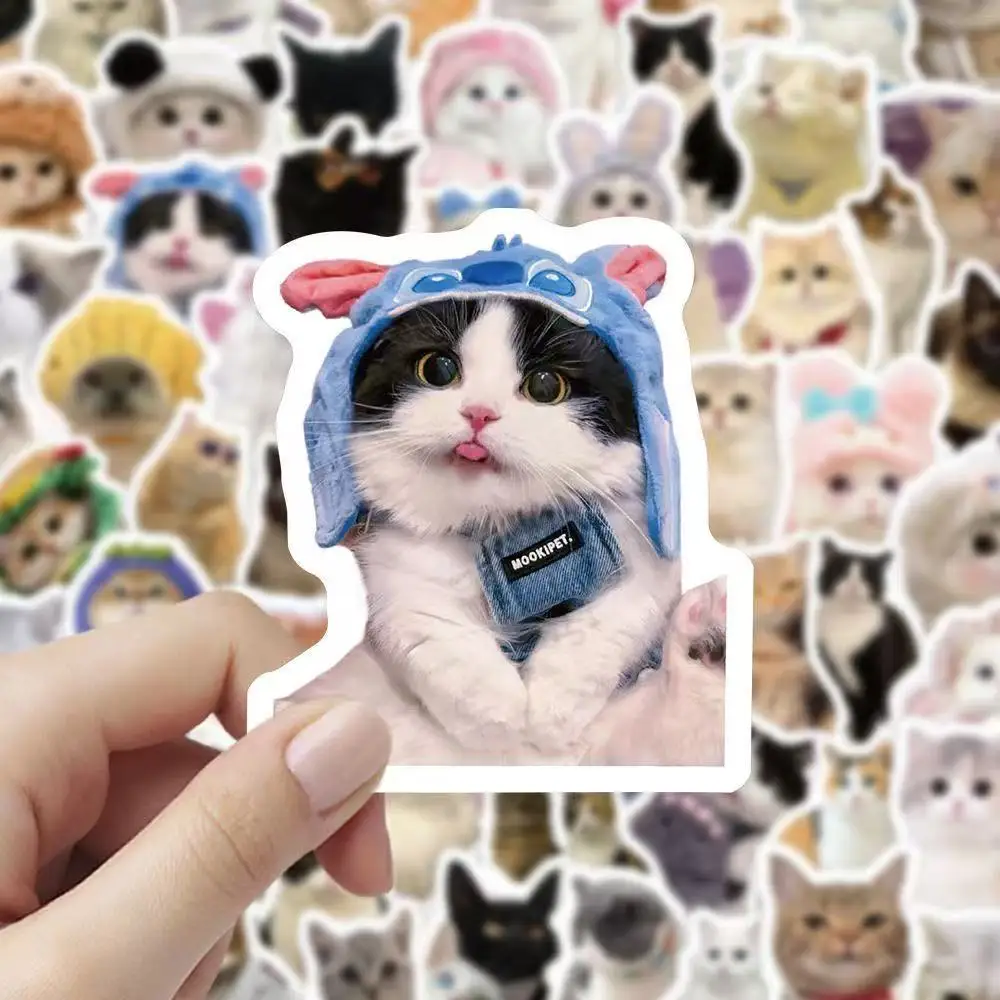 10-60pcs Realistic Cute Cat Stickers - Kitten Decor for Journal, Phone Case, Luggage, Water Bottle - DIY Gifts for Cat Lovers
10-60pcs Realistic Cute Cat Stickers - Kitten Decor for Journal, Phone Case, Luggage, Water Bottle - DIY Gifts for Cat Lovers