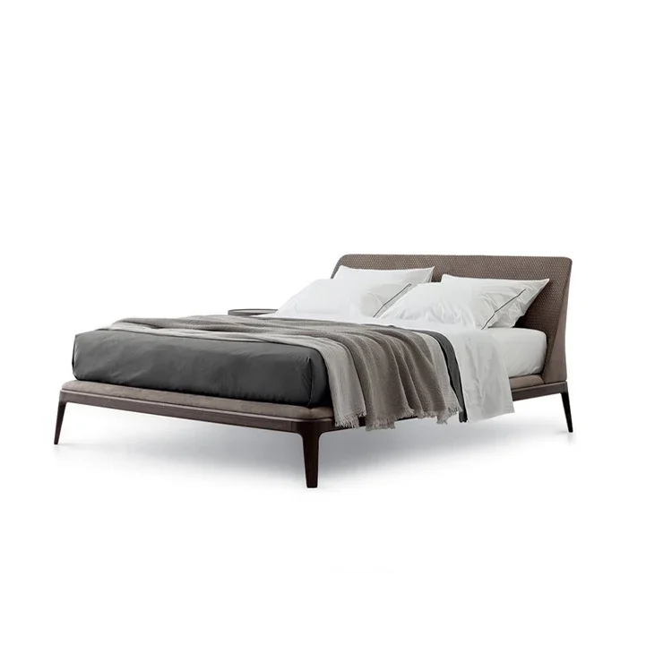 modern design King Size comfort Bedroom Furniture Wooden Fabric with genuine leather Beds
modern design King Size comfort Bedroom Furniture Wooden Fabric with genuine leather Beds