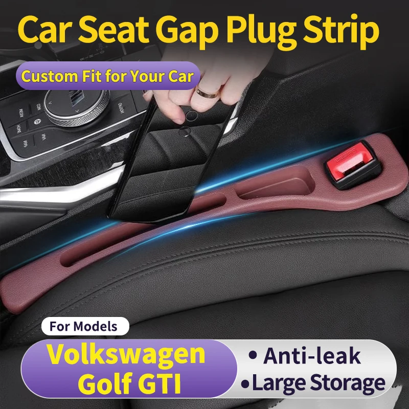 Auto seat leak proof strip for Volkswagen Golf GTI Car seat anti-leak strip, prevents phone dropping, side gap storage 1pair
Auto seat leak proof strip for Volkswagen Golf GTI Car seat anti-leak strip, prevents phone dropping, side gap storage 1pair