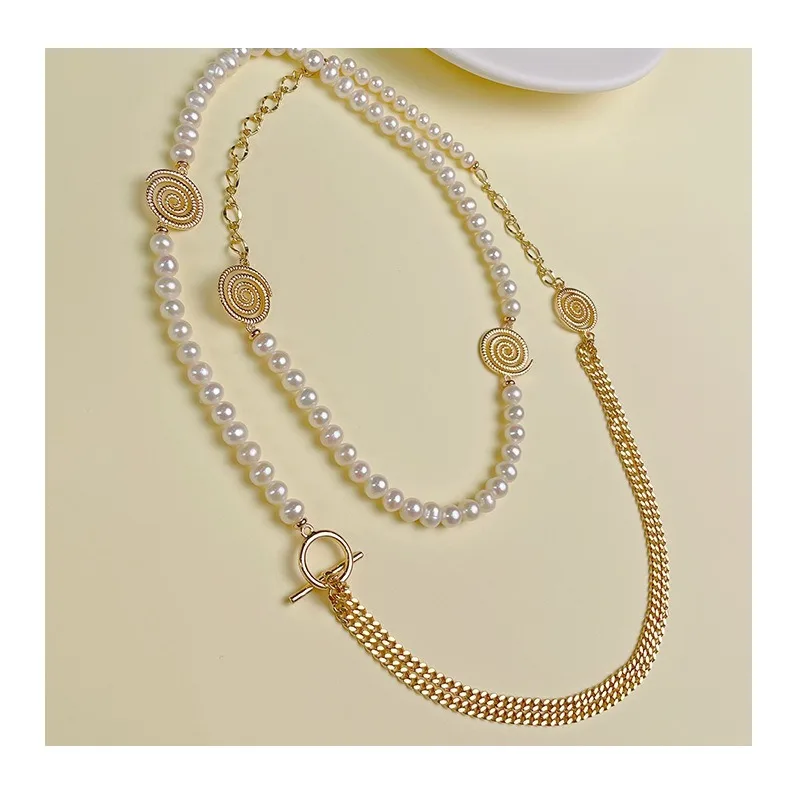 French Fashion Long Imitation Pearl Necklace Women's Sweater Chain Double-layer Retro Light Luxury Niche Design High-end Necklac
French Fashion Long Imitation Pearl Necklace Women's Sweater Chain Double-layer Retro Light Luxury Niche Design High-end Necklac