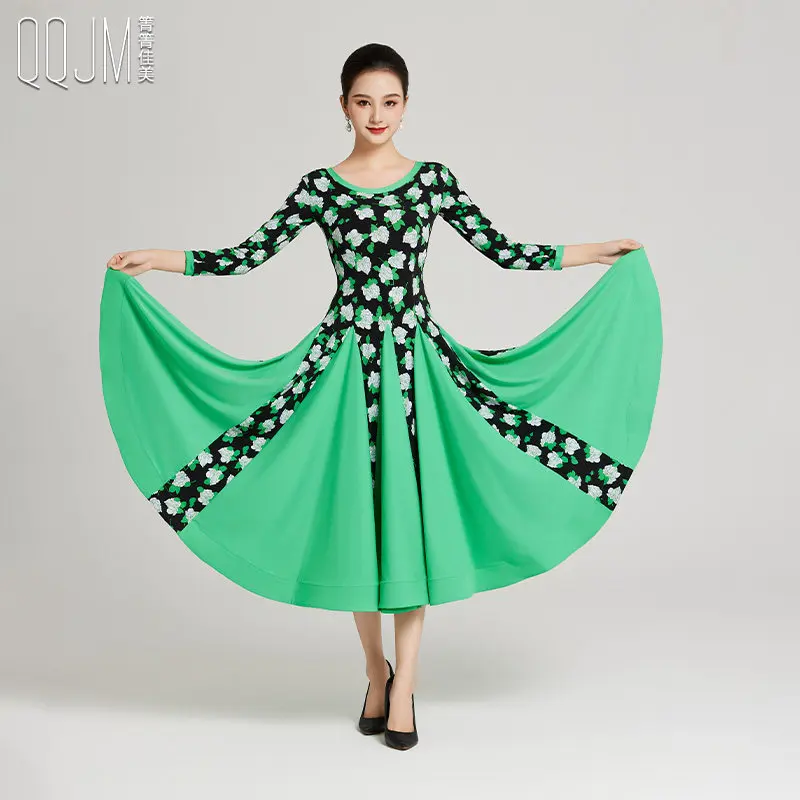 2026 New Ballroom Dance Modern Dance Dress Performance Clothes Competition Clothing Ballroom Dance Waltz Dress L202327
2026 New Ballroom Dance Modern Dance Dress Performance Clothes Competition Clothing Ballroom Dance Waltz Dress L202327