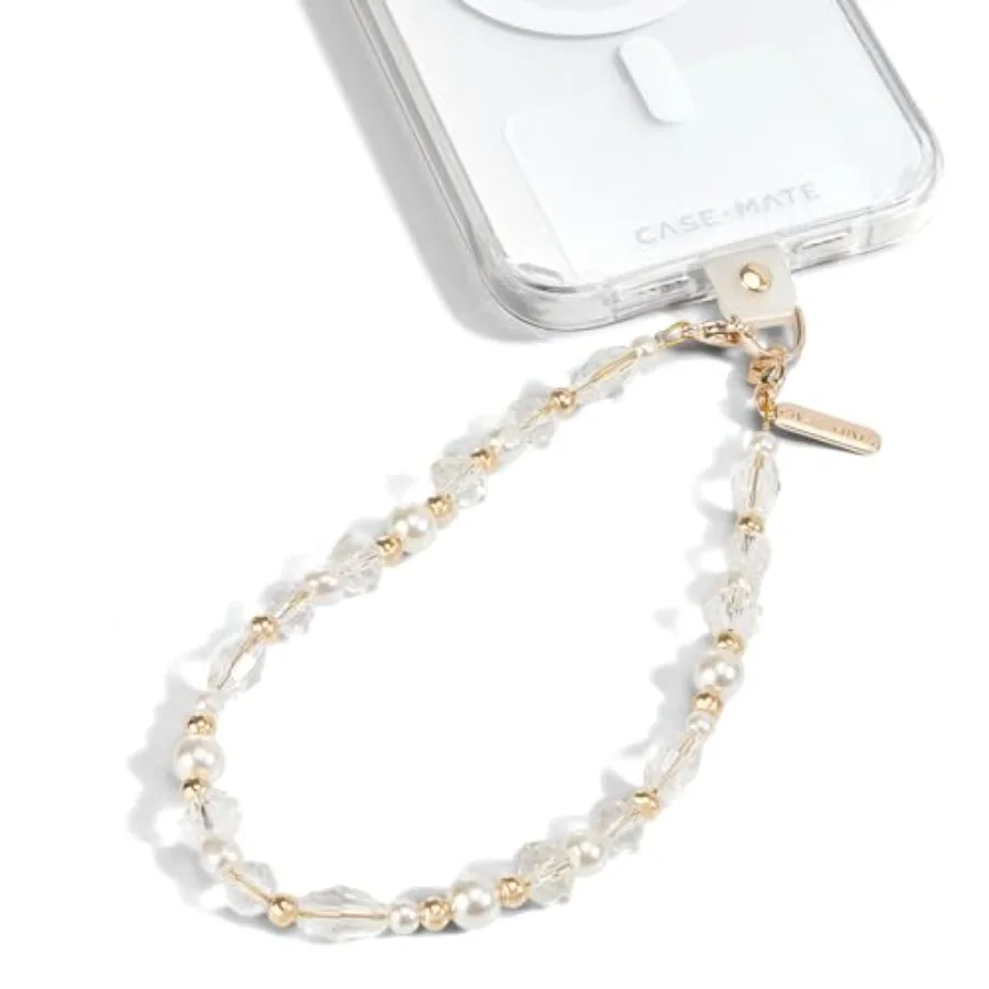 Beaded Phone Charm - Detachable Anti Theft Strap - Hands-Free iPhone Wrist Strap for Women - Phone Chain Wristlet - Fits Galaxy
Beaded Phone Charm - Detachable Anti Theft Strap - Hands-Free iPhone Wrist Strap for Women - Phone Chain Wristlet - Fits Galaxy