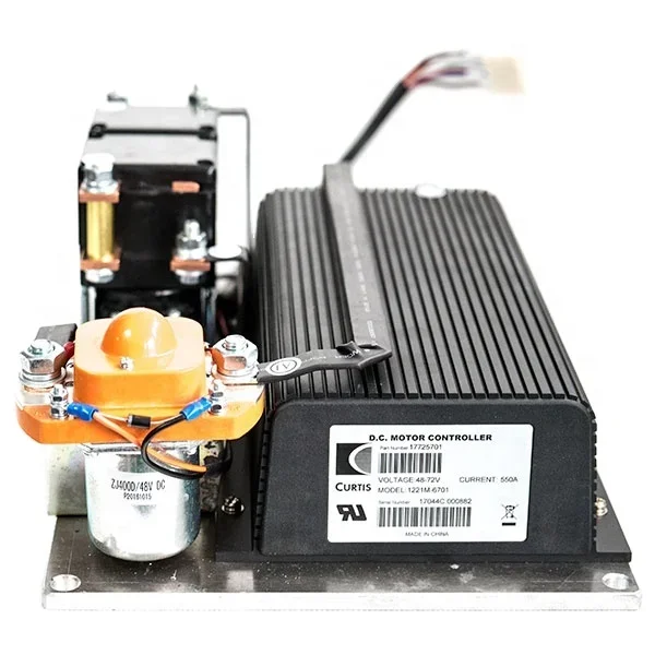 Curtis Programmable DC Motor Controller Assy 1221M-6701 48V / 60A / 72V (80V) - 550A
Curtis Programmable DC Motor Controller Assy 1221M-6701 48V / 60A / 72V (80V) - 550A