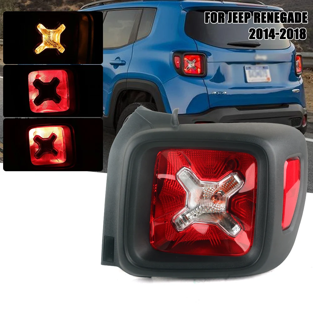 Left/Right Side Tail Lamp For Jeep Renegade 2014 2015 2016 2017 2018 Rear Tail Light Brake Lamp with
Left/Right Side Tail Lamp For Jeep Renegade 2014 2015 2016 2017 2018 Rear Tail Light Brake Lamp with