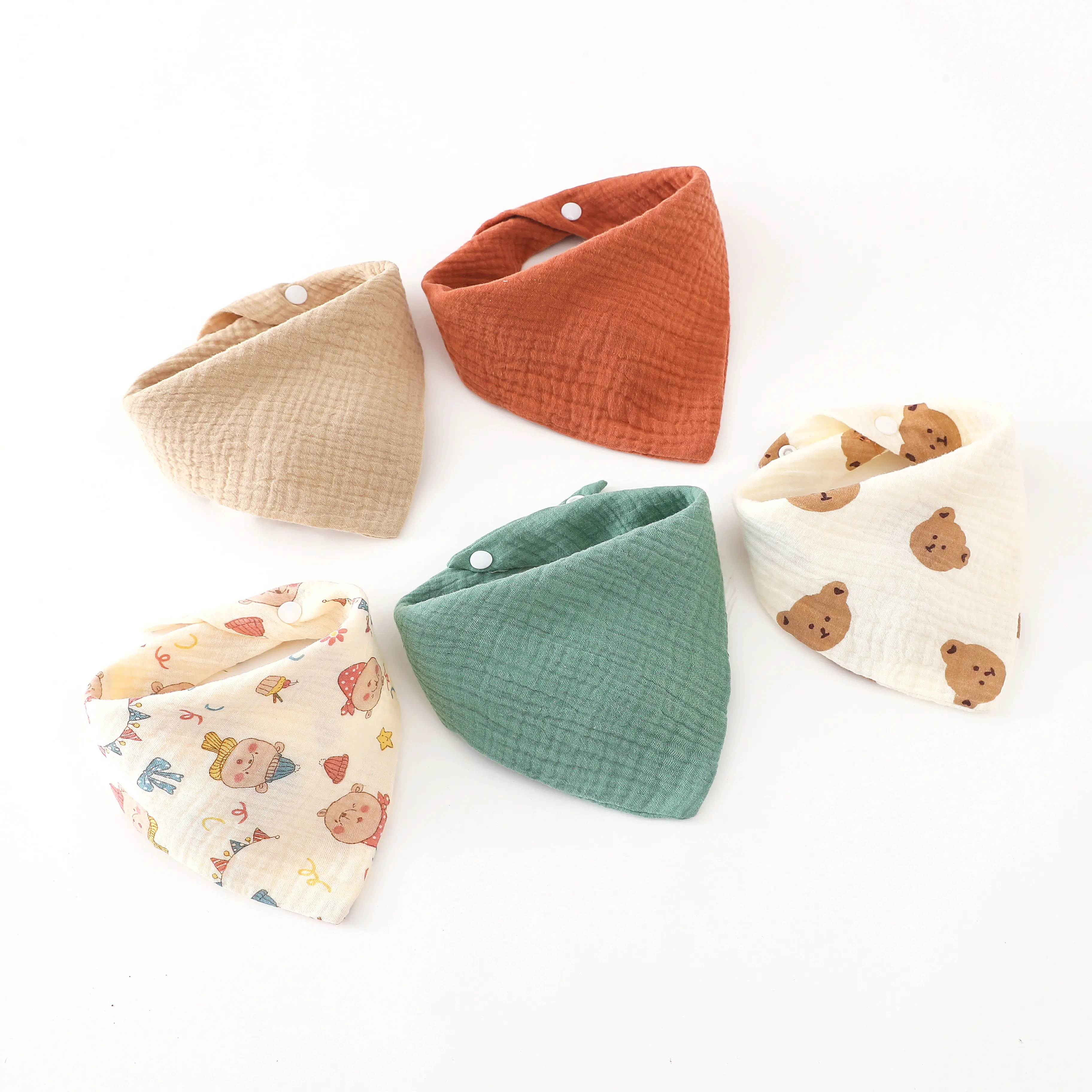 Baby Muslin Cotton Bibs | Toddler Bandana Bib | Burp Cloth Soft Absorbent Gauze Muslin Washable Apron for Baby
Baby Muslin Cotton Bibs | Toddler Bandana Bib | Burp Cloth Soft Absorbent Gauze Muslin Washable Apron for Baby