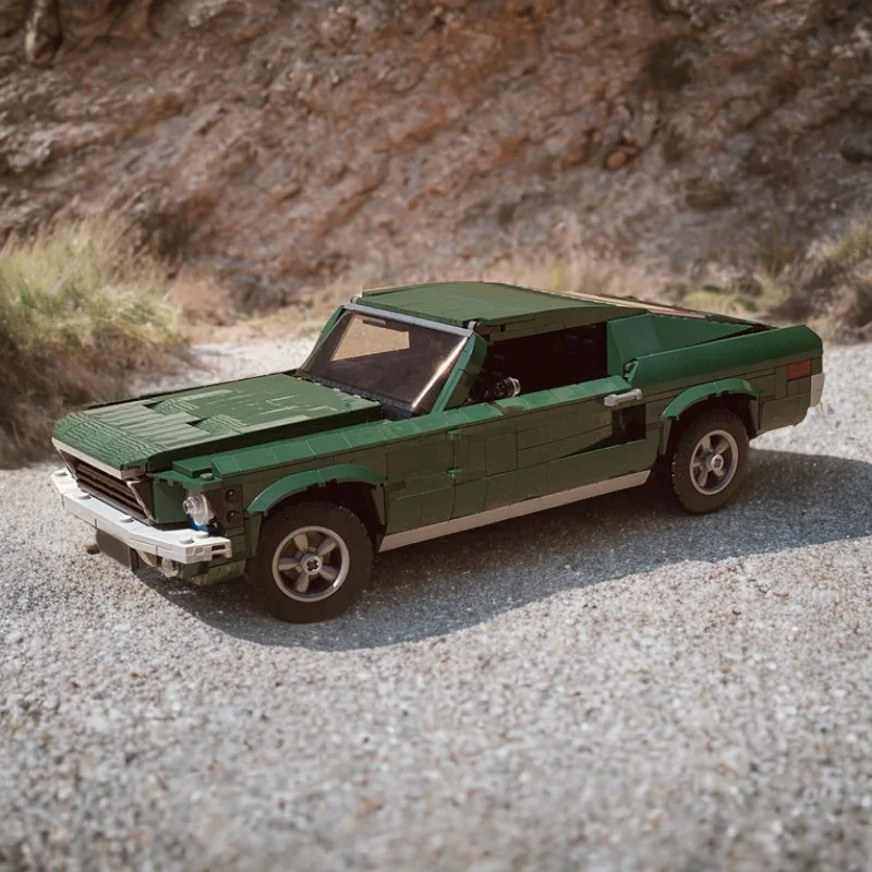 1400 шт. MOC Speed Champion BULLITT Mustang игрушка креативные строительные блоки образовательный подарок для мальчиков
1400 шт. MOC Speed Champion BULLITT Mustang игрушка креативные строительные блоки образовательный подарок для мальчиков