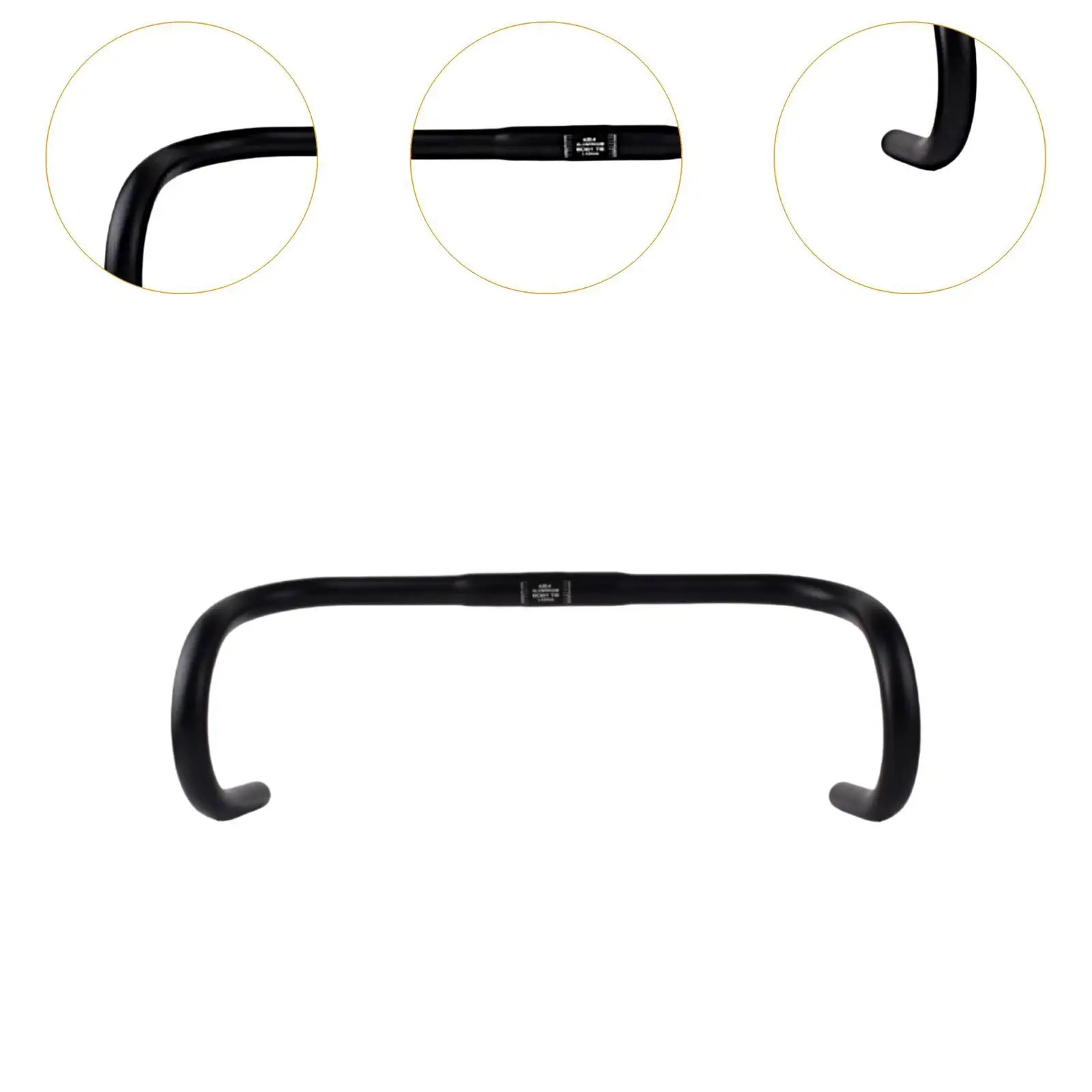 Road Bike Handlebar 42cm Aluminum Alloy Drop Bar Ergonomic Comfort Part for Competitive Cycling
Road Bike Handlebar 42cm Aluminum Alloy Drop Bar Ergonomic Comfort Part for Competitive Cycling