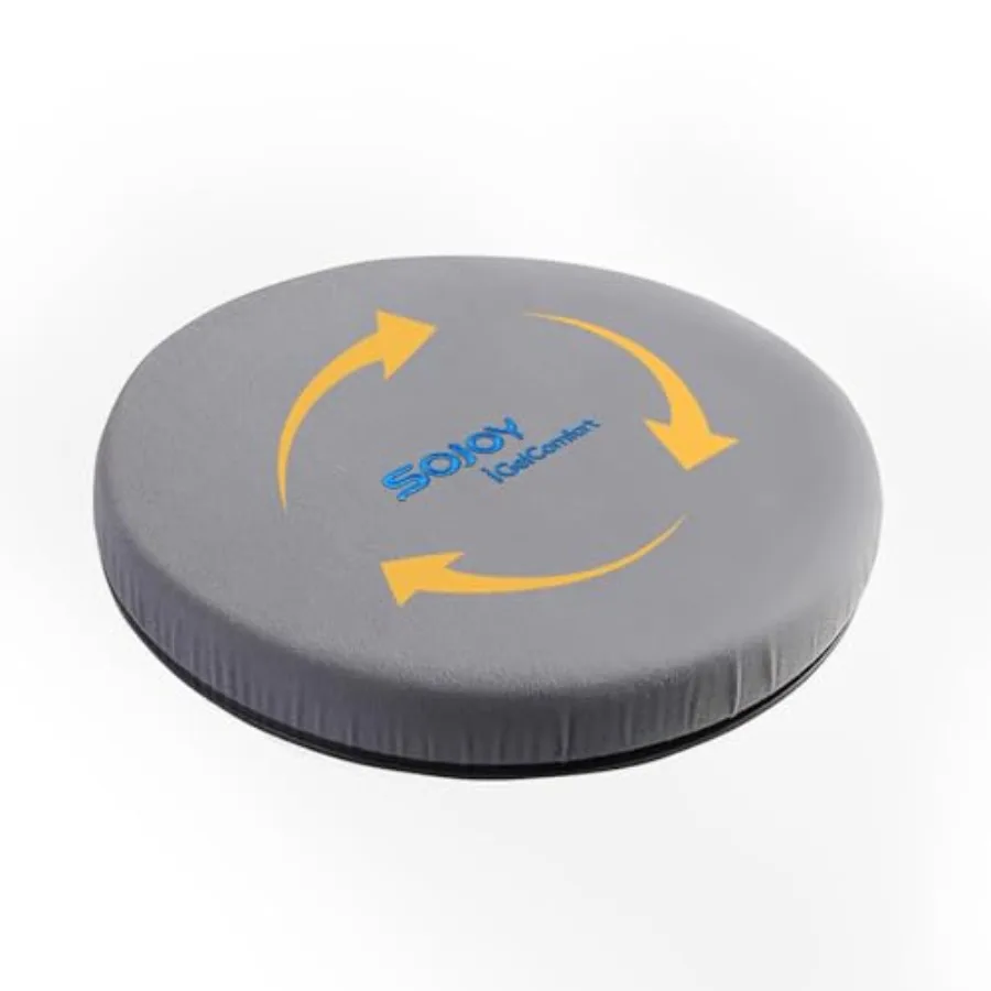 iGelComfort Delue Gel Swivel Seat Cushion with Supportive Memory Foam 360 Degrees Rotatg Seat Cushion for Home, Stool Chair, Of
iGelComfort Delue Gel Swivel Seat Cushion with Supportive Memory Foam 360 Degrees Rotatg Seat Cushion for Home, Stool Chair, Of