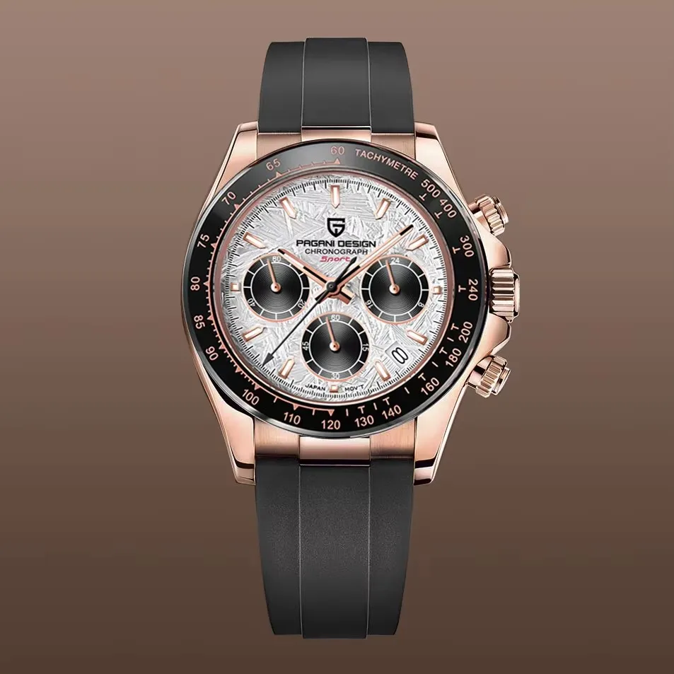 PAGANI DESIGN 2026 NEW 40MM Meteorite Dial Classic Men Quartz Watches VK63 Luxury Sapphire Sport Chronograph Watch for men Gift
PAGANI DESIGN 2026 NEW 40MM Meteorite Dial Classic Men Quartz Watches VK63 Luxury Sapphire Sport Chronograph Watch for men Gift