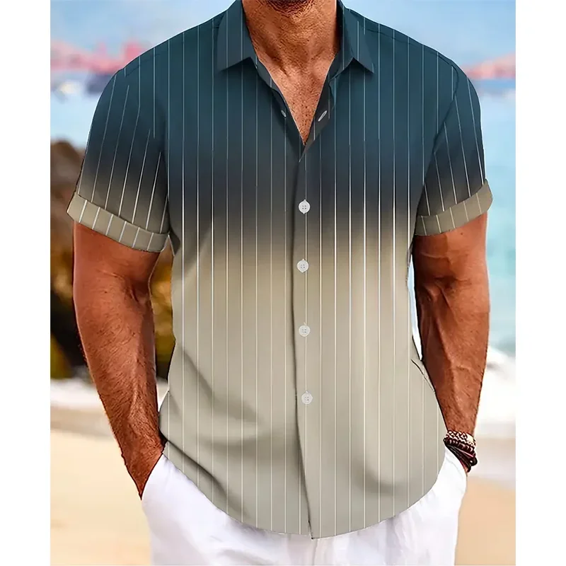 Pop Gradient Striped 3D Print Hawaiian Beach Shirts Men Women Casual Fashion Streetwear Short Sleeve Shirt Tops Blouse Man Cloth
Pop Gradient Striped 3D Print Hawaiian Beach Shirts Men Women Casual Fashion Streetwear Short Sleeve Shirt Tops Blouse Man Cloth
