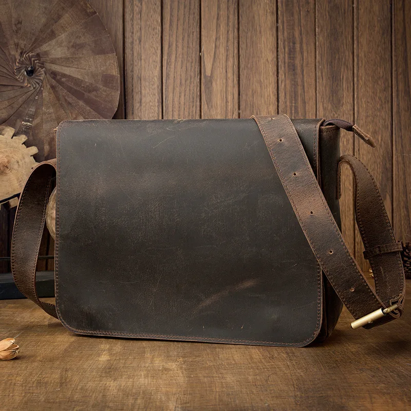 Vintage Crazy Horse Leather Men's Briefcases Laptop Bag A4 Office Bags Men Cover Messenger Bags Men's Leather Bag Computer Bags
Vintage Crazy Horse Leather Men's Briefcases Laptop Bag A4 Office Bags Men Cover Messenger Bags Men's Leather Bag Computer Bags