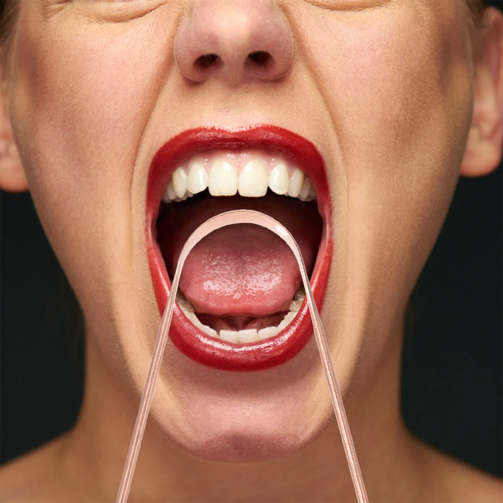 1Set Scraper Professional Metal Tongue Cleaner Gentle Oral Care Tool Household Breath Freshening Cleaner
1Set Scraper Professional Metal Tongue Cleaner Gentle Oral Care Tool Household Breath Freshening Cleaner