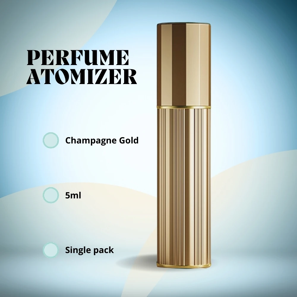 TonkinTen 5ml Perfume Atomizer refiilable travel mini bottom refill perfume bottle empty aluminum spray bottle
TonkinTen 5ml Perfume Atomizer refiilable travel mini bottom refill perfume bottle empty aluminum spray bottle