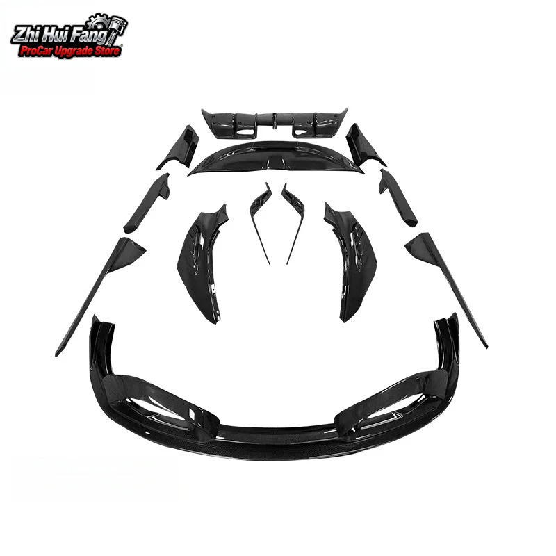 Подходит для McLaren 720S, углеродное волокно, черный комплект кузова в стиле паруса, передние боковые юбки, расширители, задний спойлер для губ, нож
Подходит для McLaren 720S, углеродное волокно, черный комплект кузова в стиле паруса, передние боковые юбки, расширители, задний спойлер для губ, нож