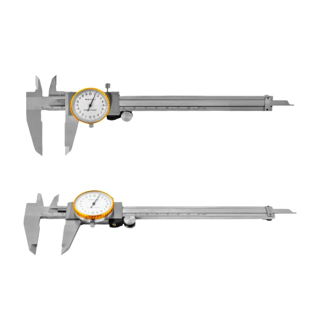 High Precision 6-Inch Stainless Steel Dial Caliper Vernier Depth Diameter Tool with Measuring 0-150mm Two Different Colors
High Precision 6-Inch Stainless Steel Dial Caliper Vernier Depth Diameter Tool with Measuring 0-150mm Two Different Colors