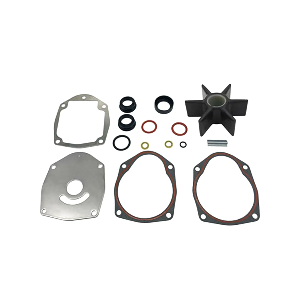 Water Pump Impeller Repair Kit for Mercury Mercruiser Alpha One Gen 2 47-43026Q06 40-250 HP Sierra 18-3214
Water Pump Impeller Repair Kit for Mercury Mercruiser Alpha One Gen 2 47-43026Q06 40-250 HP Sierra 18-3214