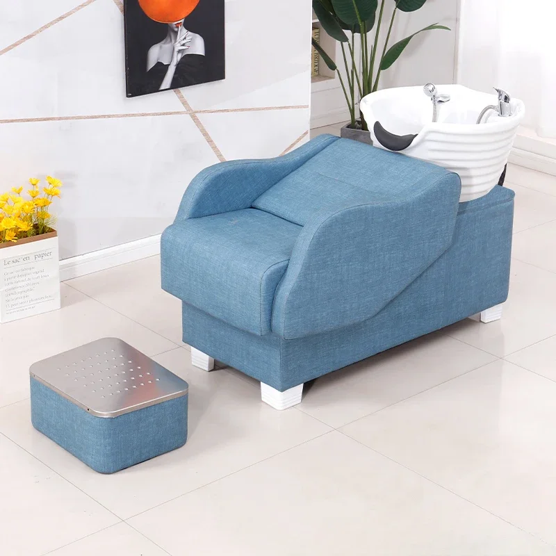 Beauty Head Fashionable Spa Shampoo Chair Machine Hairdressing Stylist Comfortable Chair Cadeira Salon Furniture Decoration
Beauty Head Fashionable Spa Shampoo Chair Machine Hairdressing Stylist Comfortable Chair Cadeira Salon Furniture Decoration