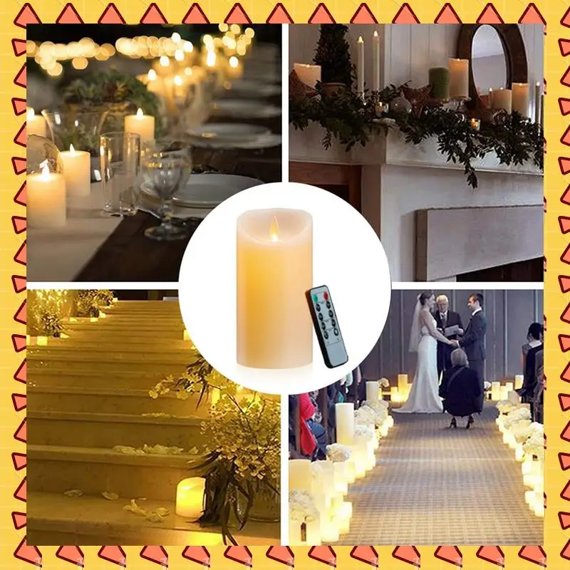 A008 LED Candles, Flickering Flameless Candles, Rechargeable Candle, Real Wax Candles With Remote Control A
A008 LED Candles, Flickering Flameless Candles, Rechargeable Candle, Real Wax Candles With Remote Control A