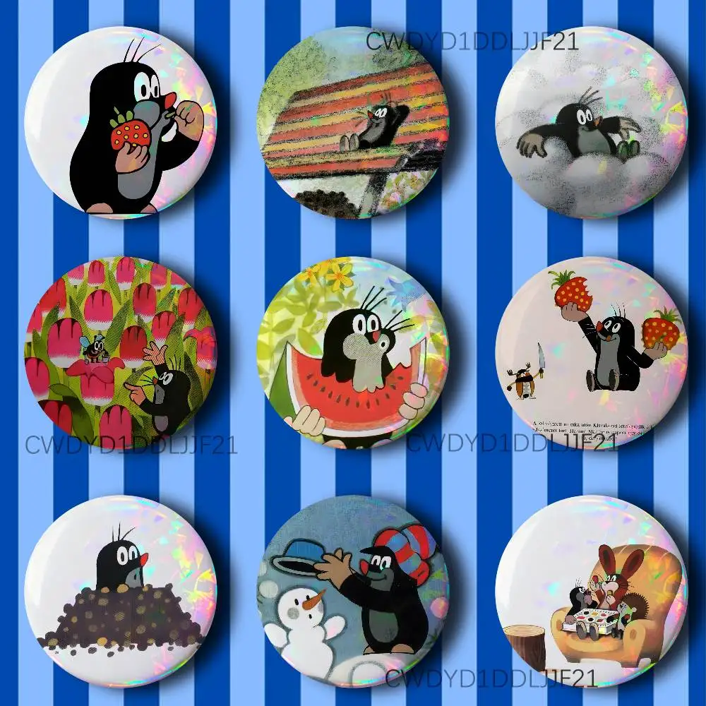 L-Little Mole Cute Button Pins Tinplate Brooches Cartoon Creative Badge for Backpack Clothes Decor
L-Little Mole Cute Button Pins Tinplate Brooches Cartoon Creative Badge for Backpack Clothes Decor