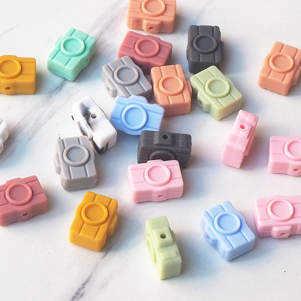 Chenkai 50PCS Camera Silicone Focal Beads For Beadable Pen Silicone Charms for Pen Keychain Making DIY Silicone Characters
Chenkai 50PCS Camera Silicone Focal Beads For Beadable Pen Silicone Charms for Pen Keychain Making DIY Silicone Characters