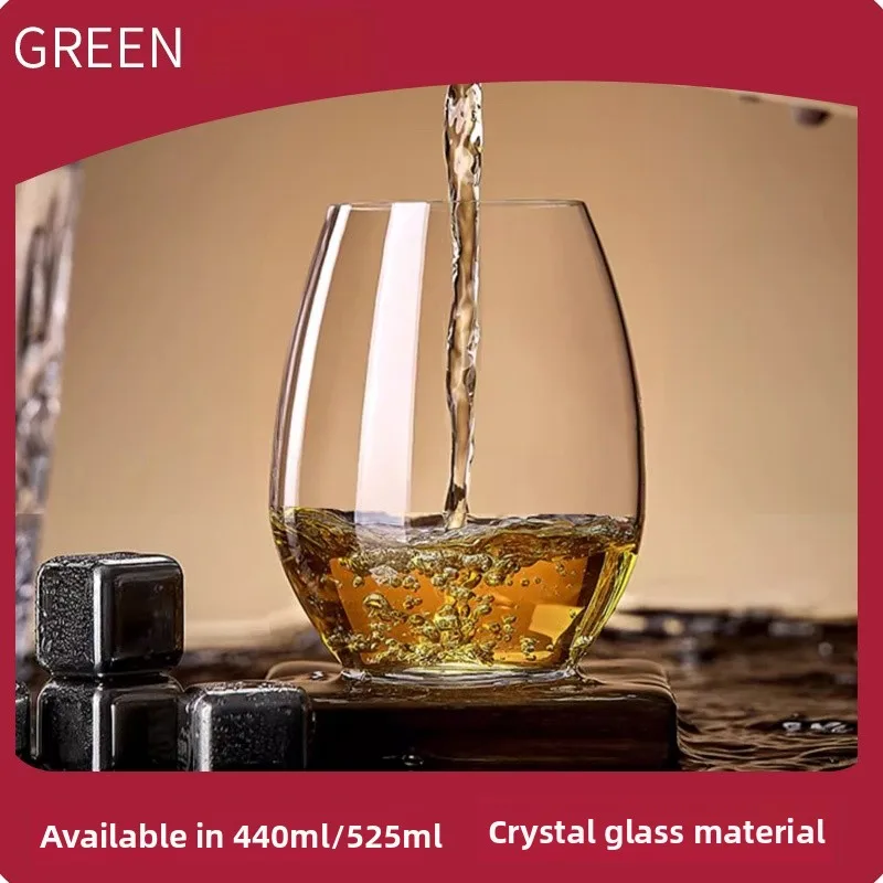 Green Creative Whiskey Glass Crystal Glass Commercial Luxury Foreign Liquor Beer Cup for Bar Dining Utensils
Green Creative Whiskey Glass Crystal Glass Commercial Luxury Foreign Liquor Beer Cup for Bar Dining Utensils