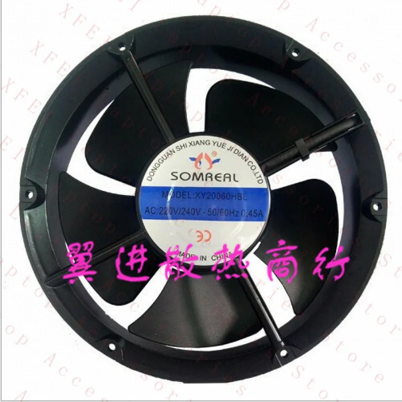 D 1pcs FOR SOMREAL XY20060HBL 220V 0.45A full circle welder cabinet cooling fan
D 1pcs FOR SOMREAL XY20060HBL 220V 0.45A full circle welder cabinet cooling fan