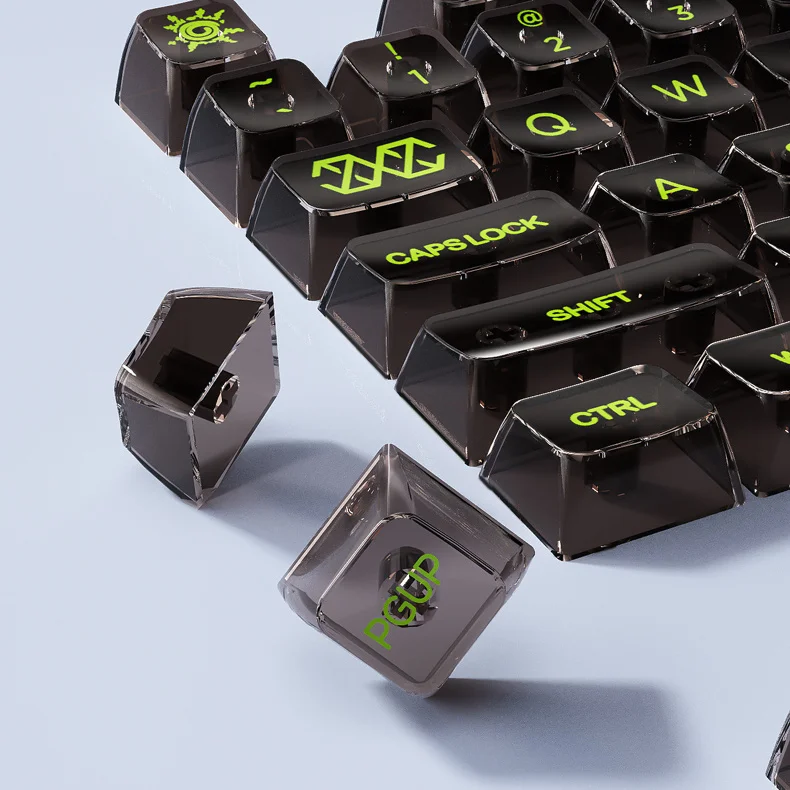 Mechanical keyboard keycaps Original height Five-sided sublimation PBT keycaps Small full set
Mechanical keyboard keycaps Original height Five-sided sublimation PBT keycaps Small full set