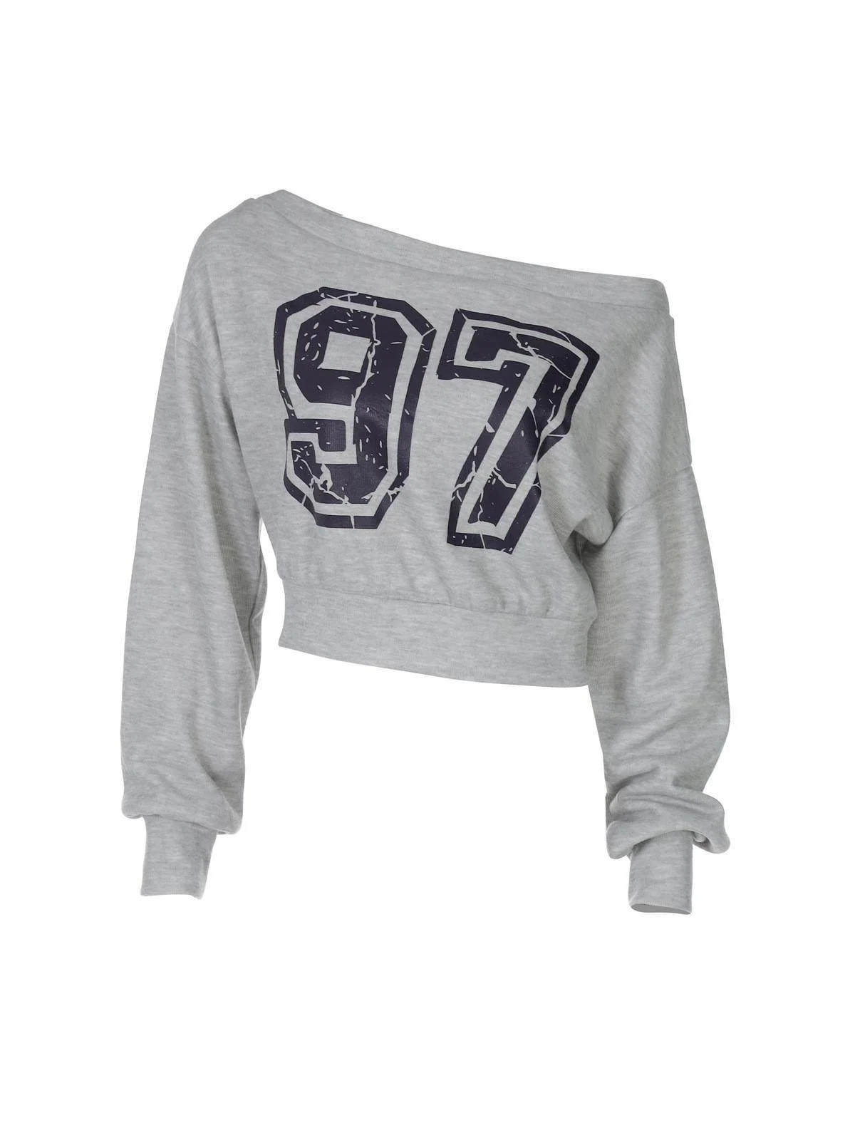 Женская серая укороченная толстовка NIGO с открытыми плечами для весны и осени, модный топ с длинными рукавами для повседневной уличной носки # NIGO95867Z
Женская серая укороченная толстовка NIGO с открытыми плечами для весны и осени, модный топ с длинными рукавами для повседневной уличной носки # NIGO95867Z