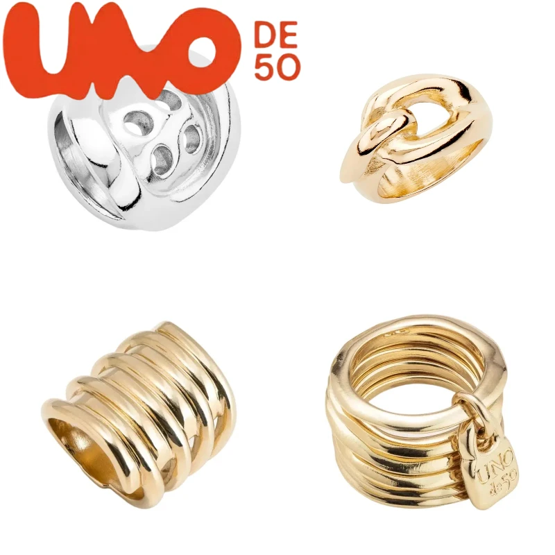 Кольцо UNOde50 из серебра и золота 18 карат — роскошные модные украшения, элегантный дизайн, доступная цена
Кольцо UNOde50 из серебра и золота 18 карат — роскошные модные украшения, элегантный дизайн, доступная цена
