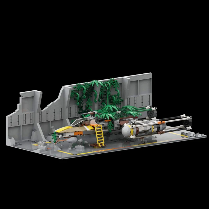 НОВЫЙ 965 шт. знаменитая звезда кино сцена MOC модульная брошенная модель Y-Wing Hangar DIY креативные идеи детские игрушки подарочные строительные блоки
НОВЫЙ 965 шт. знаменитая звезда кино сцена MOC модульная брошенная модель Y-Wing Hangar DIY креативные идеи детские игрушки подарочные строительные блоки