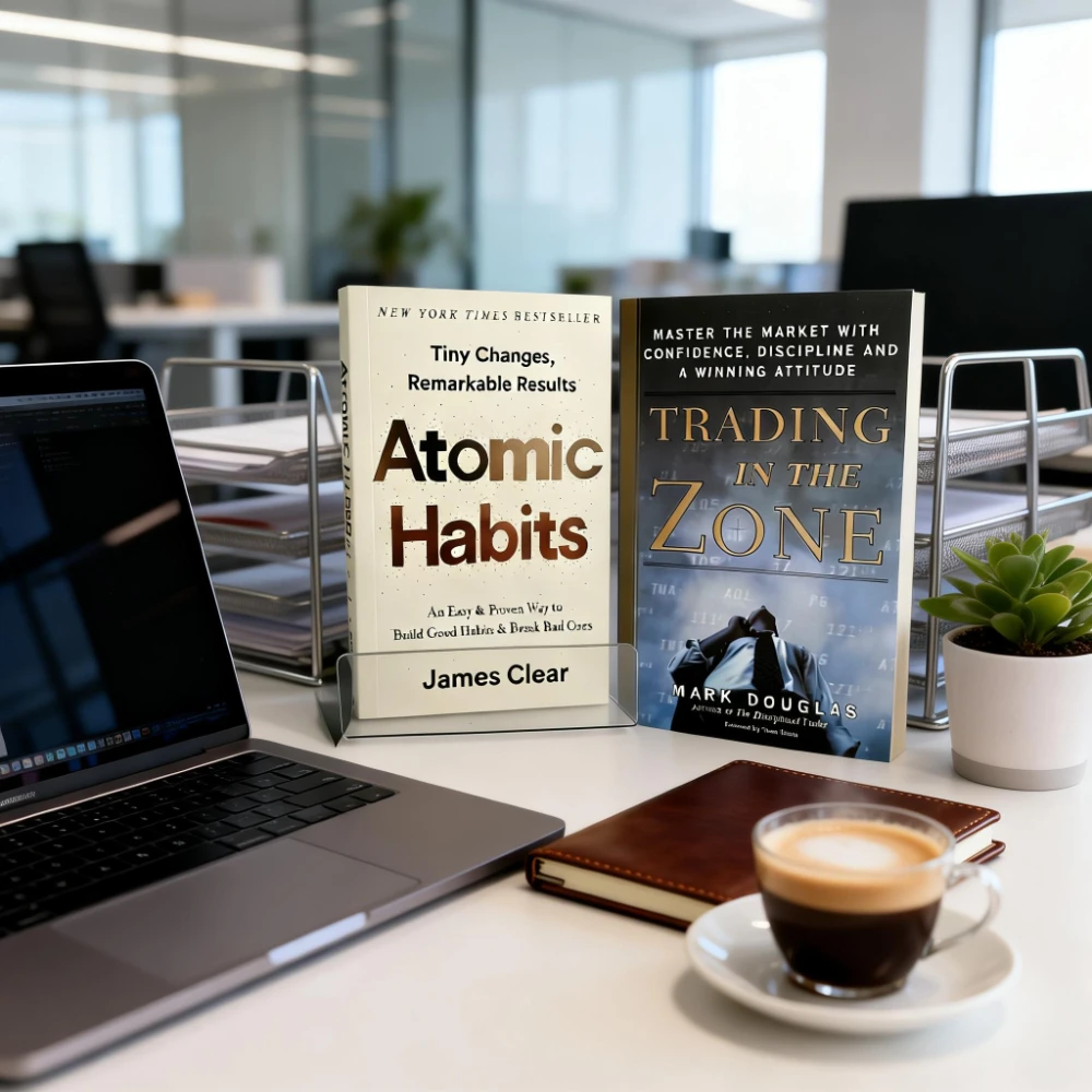 Atomic Habits & Trading in The Zone: Life & Trading Guides for Habit Building & Market Mastery
Atomic Habits & Trading in The Zone: Life & Trading Guides for Habit Building & Market Mastery