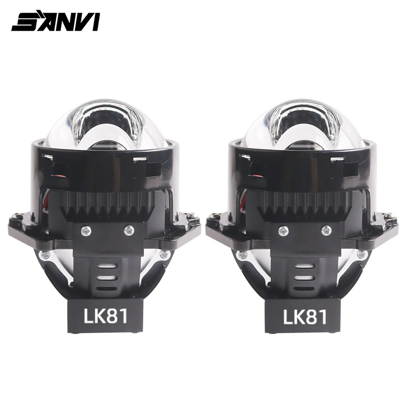 SANVI 3 Inch LK81 Bi LED Hyperboloid Projector Lens 140W for Car Headlight Lamp H4 H7 9005 9006 LED Lights Auto Accessory
SANVI 3 Inch LK81 Bi LED Hyperboloid Projector Lens 140W for Car Headlight Lamp H4 H7 9005 9006 LED Lights Auto Accessory