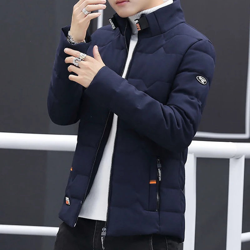 Winter Coat Men Thicken Casual Parka Slim Fit Outwear Waterproof Warm Stand Collar Outwear Coat New
Winter Coat Men Thicken Casual Parka Slim Fit Outwear Waterproof Warm Stand Collar Outwear Coat New